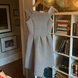 Fit and flare scuba dress NWT